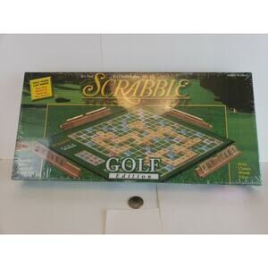 New SCRABBLE Crossword Game Golf Edition Never opened USAopoly